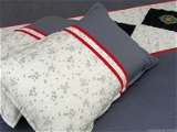 Embroidered  Double Bed Sheet-152