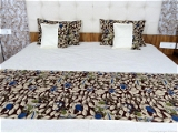 Doppelganger Homes Kalamkari Double Bed sheet  set-83