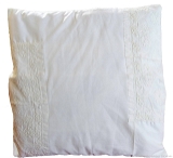Doppelganger Homes Lucknowi-Chikan Hand embroidery Cushion Cover-32