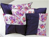 Doppelganger Homes 4 pcs Cushion & Pillow Cover Set-136