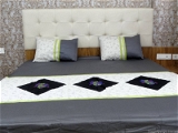Embroidered  Double Bed Sheet-151