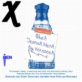 BlueA JeansA MenA by VersaceA Version Id.:  PL0327 - 9ml EDP Spray