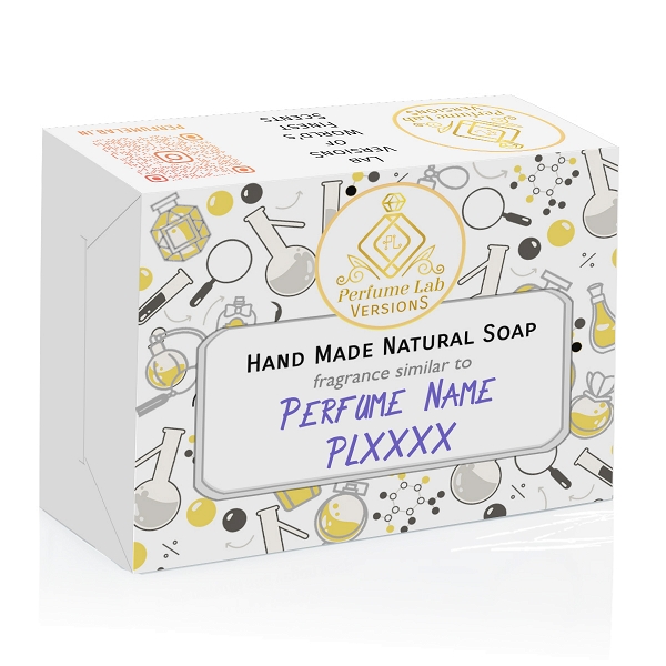 EncreA NoireA by LaliqueA Version Id.:  PL0384 - 110g Handmade Soap