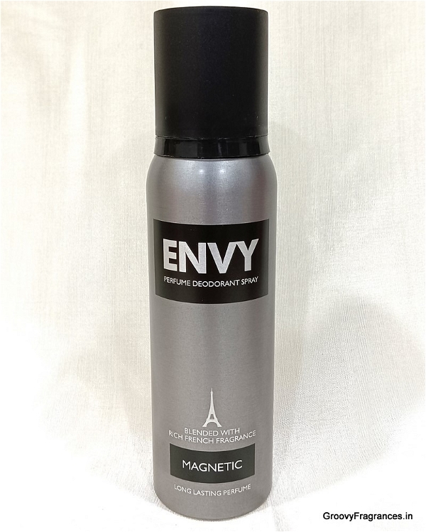 Deodorants Envy MAGNETIC Perfume Deodorant Spray No Gas For Men (120 ml, Pack of 1)