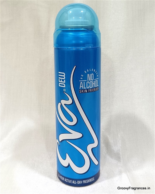 EVA Eva DEW No Alcohol Skin Friendly Deodorant Spray (125ml,Pack of 1)