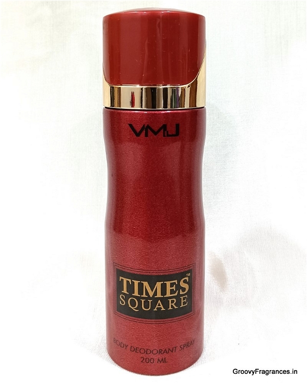 VIWA VMJ TIMES SQUARE Red DEODORANT Body Spray (200ml, Pack of 1)