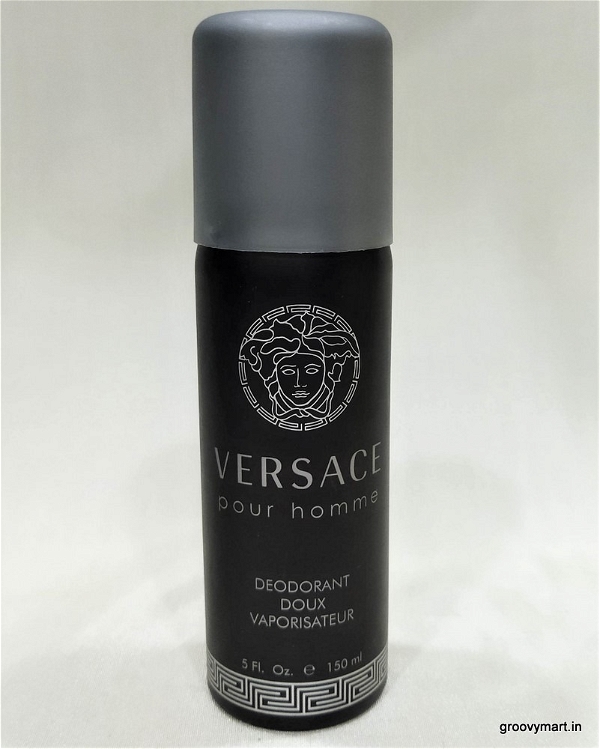 Deodorants versace pour homme deodorant body spray (150ml, pack of 1)