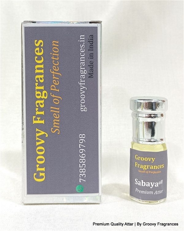 Groovy Fragrances Sabaya Long Lasting Perfume Roll-On Attar | Unisex | Alcohol Free by Groovy Fragrances - 3ML - 3ML