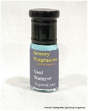 Groovy Fragrances Cool Water Long Lasting Perfume Roll-On Attar | Unisex | Alcohol Free by Groovy Fragrances - 3ML