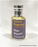 Groovy Fragrances Blue Wave Long Lasting Perfume Roll-On Attar | Unisex | Alcohol Free by Groovy Fragrances - 12ML