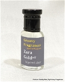 Groovy Fragrances Zara Gold Long Lasting Perfume Roll-On Attar | Unisex | Alcohol Free by Groovy Fragrances - 6ML
