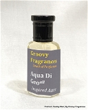 Groovy Fragrances Aqua Di Geo Long Lasting Perfume Roll-On Attar | Unisex | Alcohol Free by Groovy Fragrances - 12ML