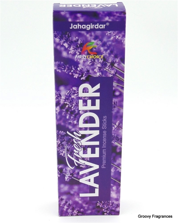 FIRSTCHOICE FRESH LAVENDER Original NATURAL INCENSE STICKS Long Lasting Mesmerizing Scent Luxury Perfume Agarbatti | NO CHARCOAL - 150GM