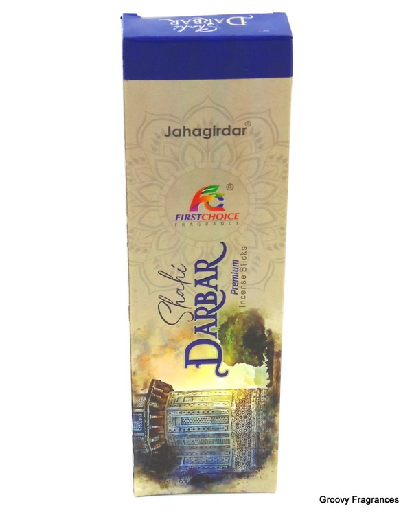 FIRSTCHOICE SHAHI DARBAR Original NATURAL INCENSE STICKS Long Lasting Mesmerizing Scent Luxury Perfume Agarbatti | NO CHARCOAL - 100GM