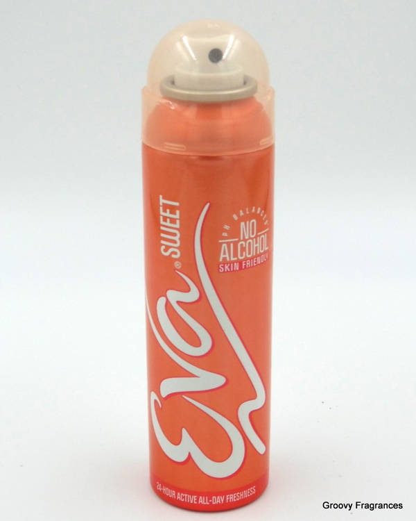 Eva SWEET No Alcohol Skin Friendly Deodorant Spray (125ml,Pack of 1) - 125ML