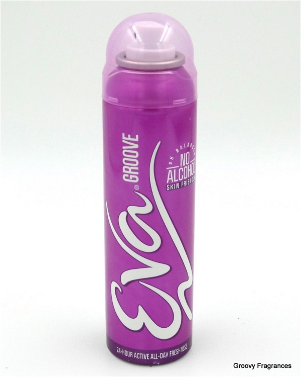 Eva GROOVE No Alcohol Skin Friendly Deodorant Spray (125ml,Pack of 1) - 125ML
