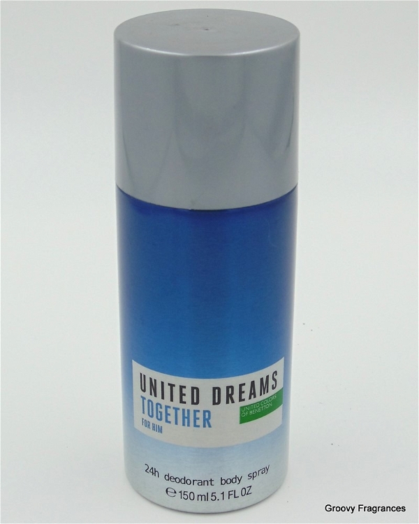 UCB United Dreams TOGETHER Deodorant Body Spray - For Him (150ML, Pack of 1) - 150ML