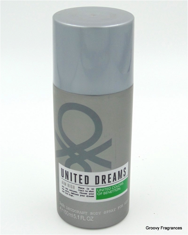 UCB United Dreams AIM HIGH Deodorant Body Spray - For Him (150ML, Pack of 1) - 150ML