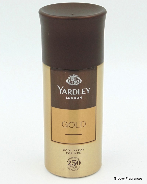 Deodorant YARDLEY LONDON GOLD Deodorant Body Spray For Men (150ML, Pack of 1) - 150ML