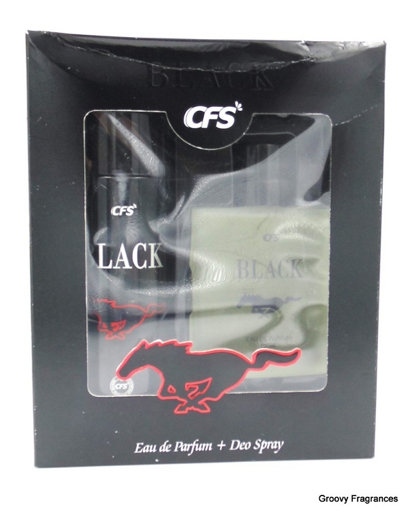 CFS BLACK Combo Long Lasting Perfume Eau de Parfum & Deodorant - For Men & Women (200ml+100 ml) - 200ml+100ml