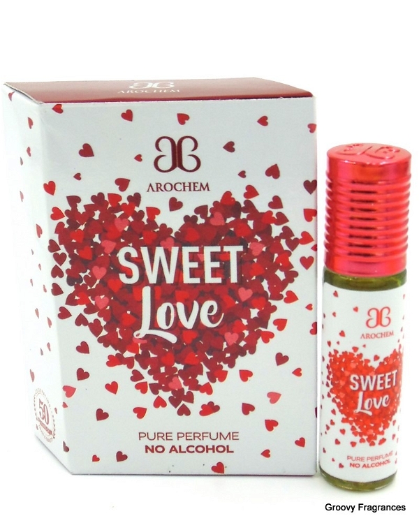 Arochem SWEET LOVE Perfume Roll-On Attar Free from ALCOHOL - 6ML