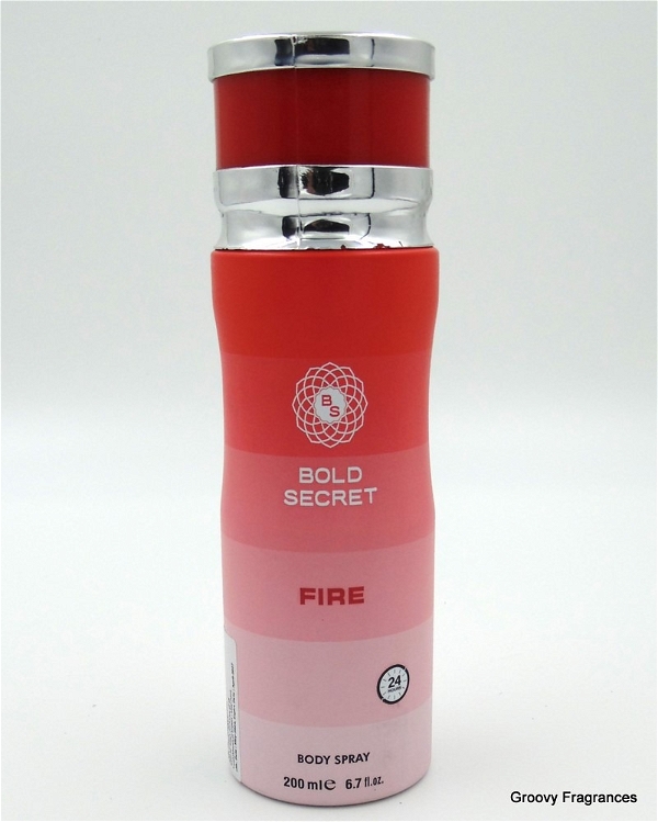 Bold Secret FIRE Long Lasting |24 Hours Perfume Body Spray For (200ML, Pack of 1) - 200ML