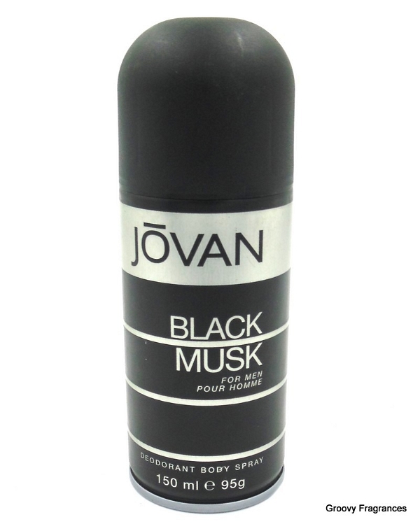 Imported-Deo JOVAN Black Musk Original Deodorant Perfume Body Spray for Men (150ML, Pack of 1) - 150ML