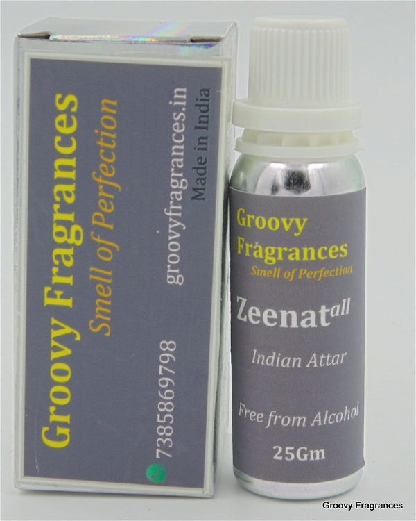 Groovy Fragrances Zeenat Long Lasting Perfume Roll-On Attar | Unisex | Alcohol Free by Groovy Fragrances - 25Gm