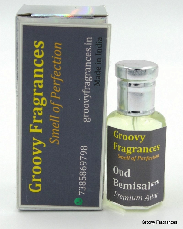 Groovy Fragrances Oudh Bemisal Long Lasting Perfume Roll-On Attar | For Men | Alcohol Free by Groovy Fragrances - 12ML