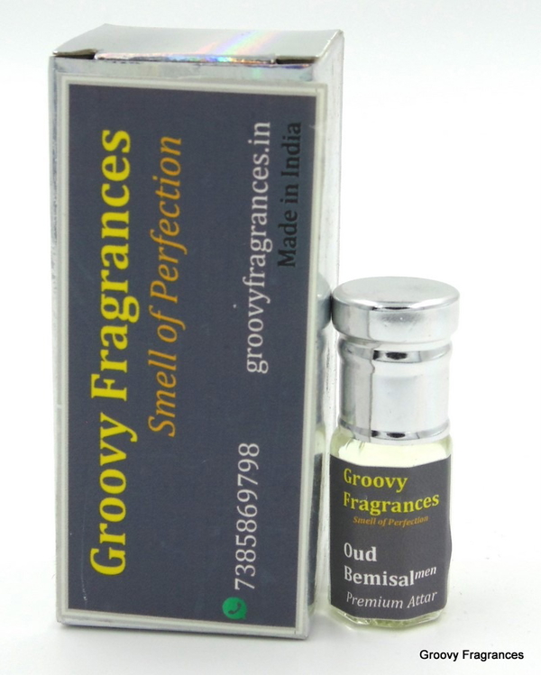 Groovy Fragrances Oudh Bemisal Long Lasting Perfume Roll-On Attar | For Men | Alcohol Free by Groovy Fragrances - 3ML