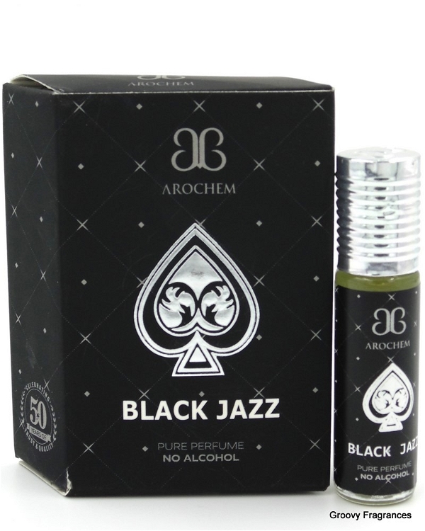 Arochem Black Jazz Perfume Roll-On Attar Free from ALCOHOL - 6Ml