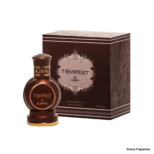 Imported-UAE Ajmal Tempest concentrated Perfume Free from ALCOHOL - 12ML