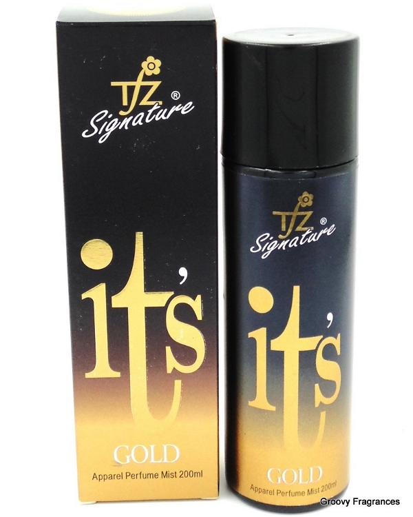 TFZ Signature It's Gold Perfume Body Mist No Gas- For Men & Women - 200ML