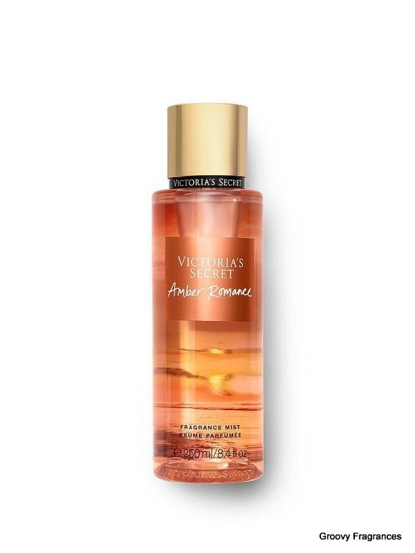 Body Mist Victoria's Secret Amber Romance Fragrance Mist 250ML - 250ML