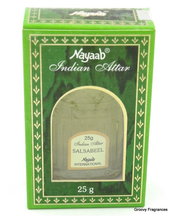 Nayaab SALSABEEL Indian Perfume Attar Roll-On Free from ALCOHOL - 25GM