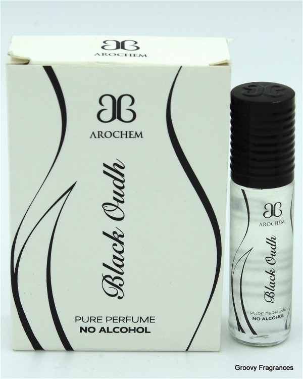 Arochem Black Oudh Pure Perfume Roll-On Attar Free from ALCOHOL - 6ML