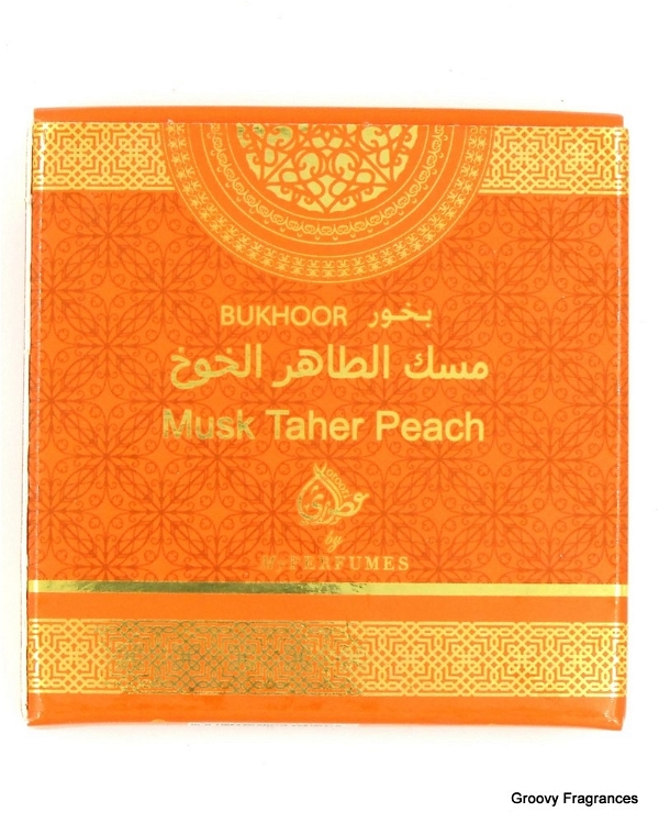 MyPerfumes My Perfumes Bakhoor Musk Taher Peach Pure Premium Quality UAE product - 40 gms - 40GM