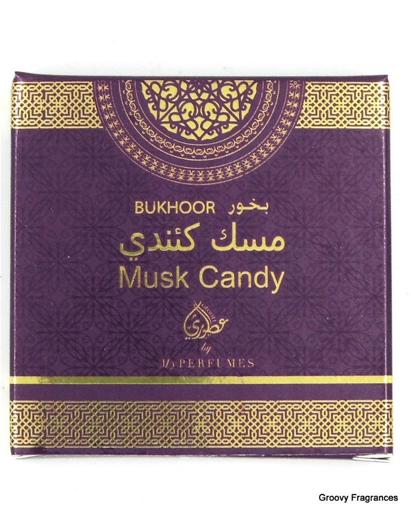 MyPerfumes My Perfumes Bakhoor Musk Candy Pure Premium Quality UAE product - 40 gms - 40GM