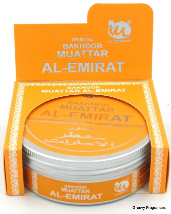 Mosna Bakhoor MUATTAR Al-Emirat Pure Premium Quality Made in India product - 50 gms - 50GM