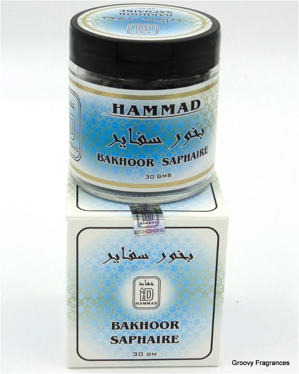 HAMMAD Bakhoor Saphaire Pure Premium Quality UAE product - 30 gms - 30GM