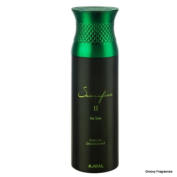 Imported Ajmal Sacrifice II Perfume Deodorant 200ml For Men - 200ML