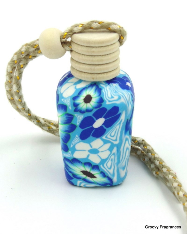 Car Air Freshener Perfume Fancy Designer bottle | Natural Perfume Oil - kharbooza
