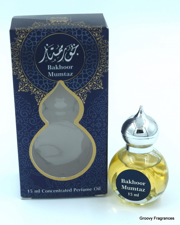 Al-Nafe Bakhoor Mumtaz Premium Perfume Roll-On Attar (Itr) - 15ML - 15ML