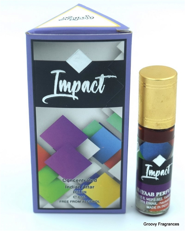 Al Rehab Impact Crown Perfumes Roll-On Attar Free from ALCOHOL - 6ML