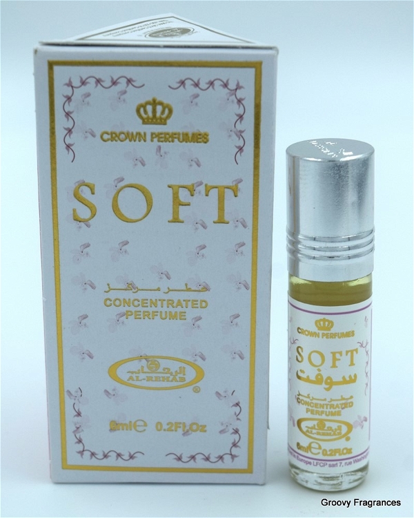 Al Rehab Soft Crown Perfumes Roll-On Attar Free from ALCOHOL - 6ML