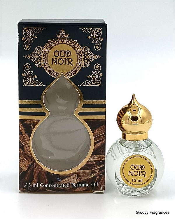 Al-Nafe Oud Noir Premium Perfume Roll-On Attar (Itr) - 15ML - 15ML