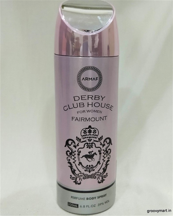 Body Spray's armaf derby club house perfume body spray deodorant for women (200 ml, pack of 1)