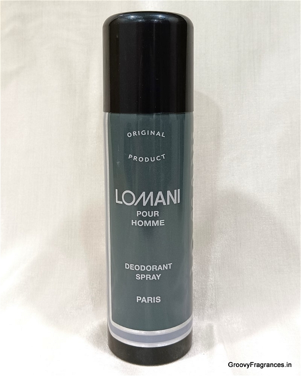 Deodorants LOMANI POUR HOMME Perfumed Body Long Lasting Spray