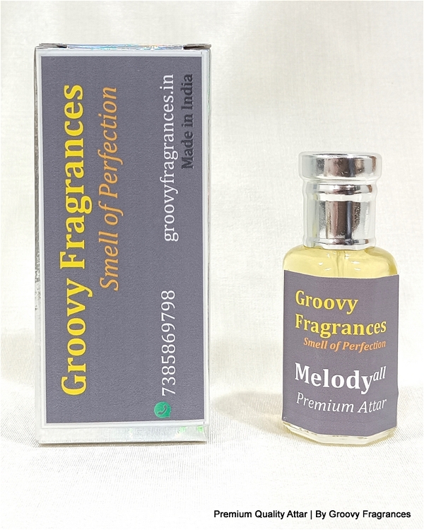 Groovy Fragrances Melody Long Lasting Perfume Roll-On Attar | Unisex | Alcohol Free by Groovy Fragrances - 12ML