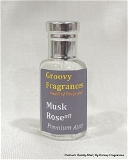 Groovy Fragrances Musk Rose Long Lasting Perfume Roll-On Attar | Unisex | Alcohol Free by Groovy Fragrances - 12ML